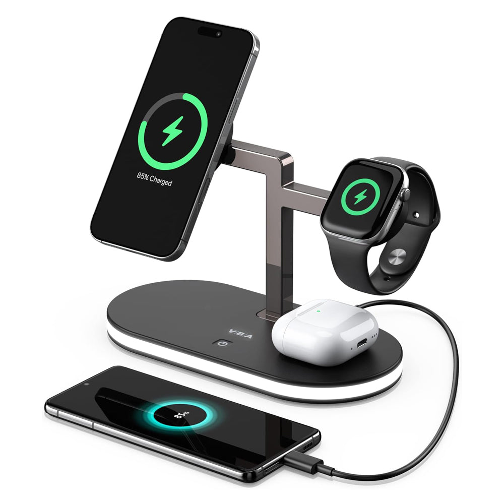VELTRION™ 4-in-1 Magnetic Charging Station.